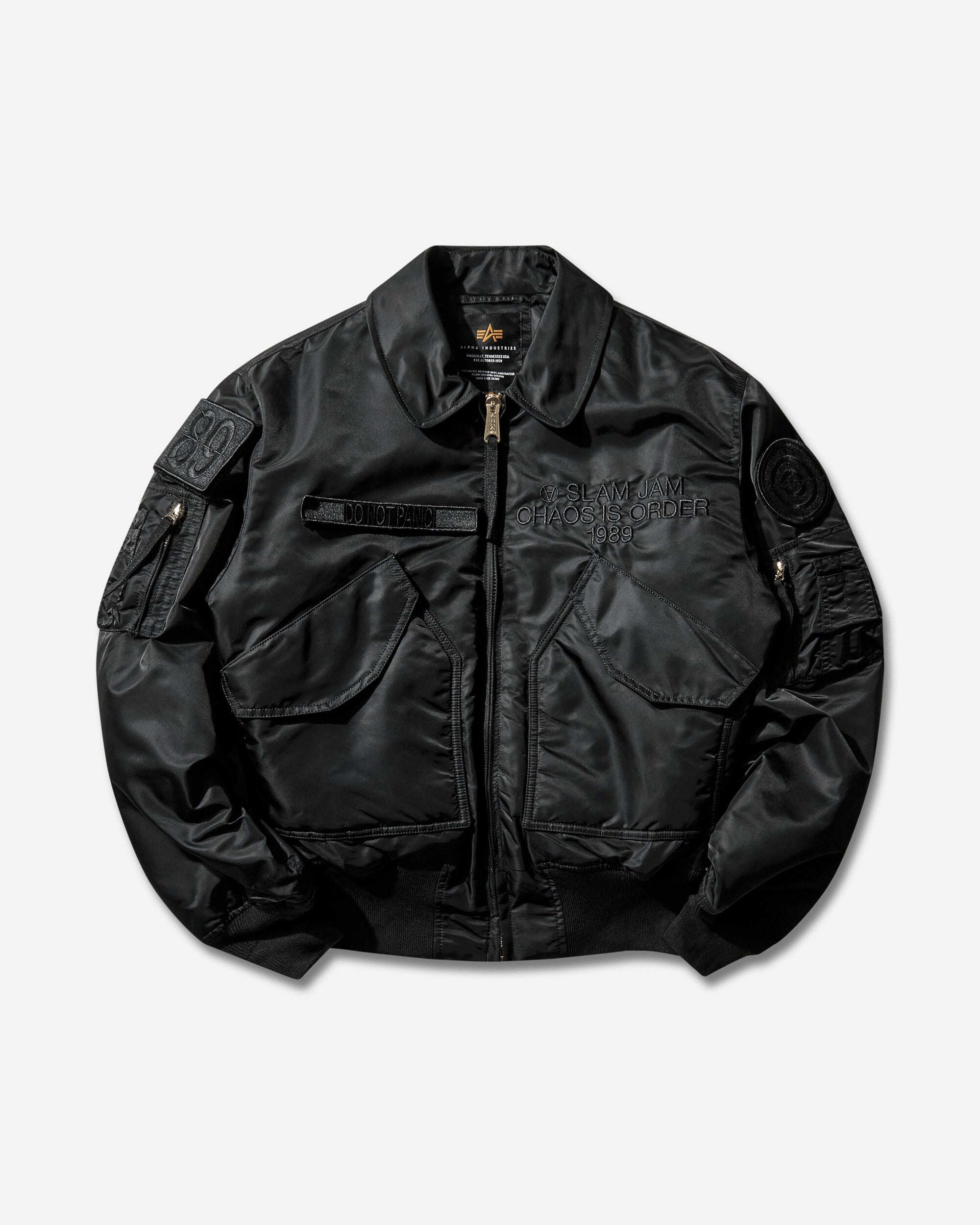 Alpha Industries Slam Jam x Alpha Industries CWU-45 Black Coats and Jackets Bomber Jackets 156156 03